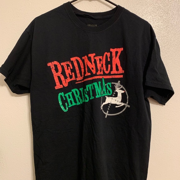 Redneck Christmas T-shirt. Large. - Picture 2 of 3